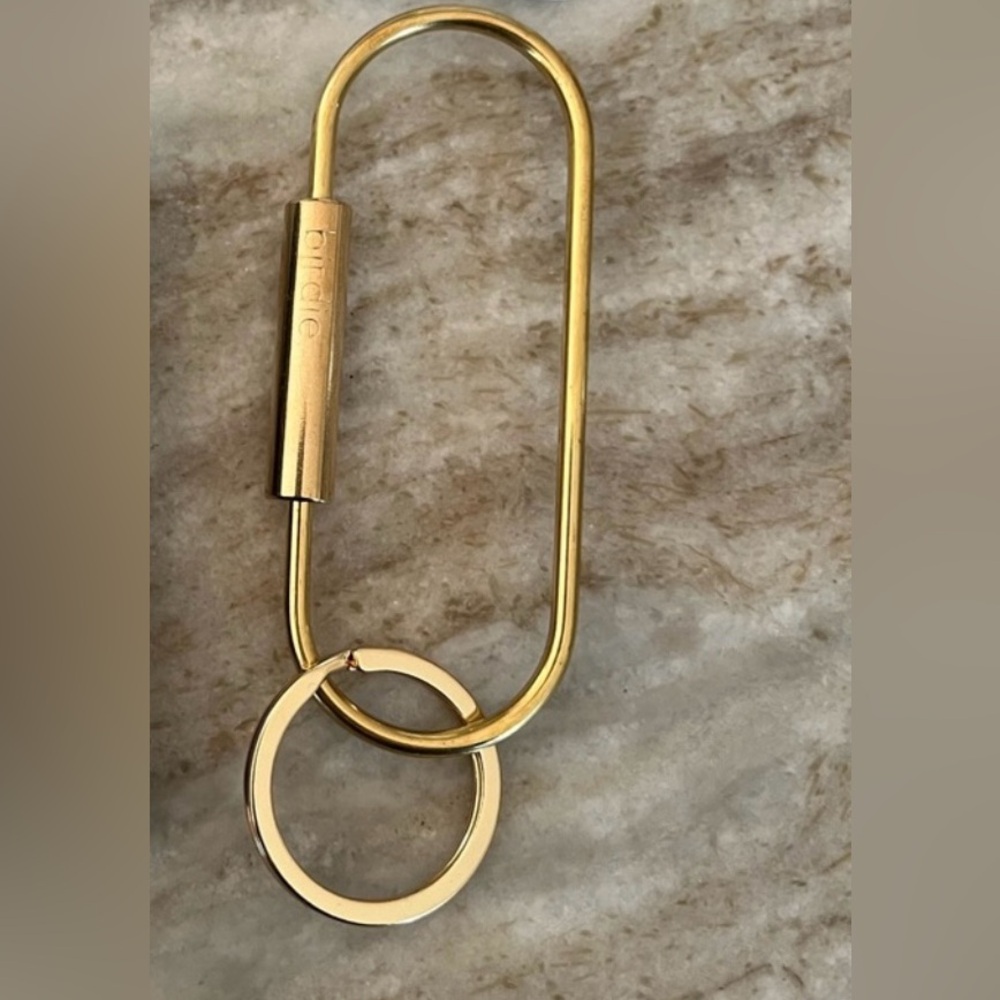 Brand New Birdie Gold Keychain